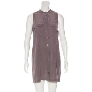 Equipment silk mini dress